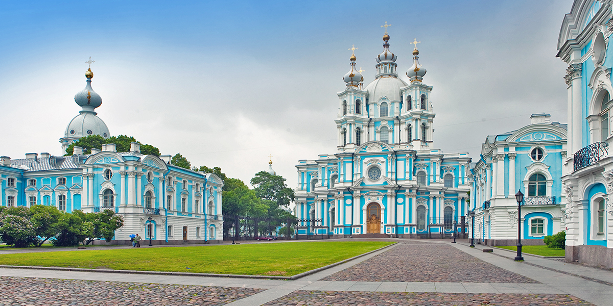 Petersburg Sobór Smolny